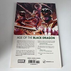 Mighty Morphin Power Ranger Vol 2 Age of the Black Dragon Graphic Novel 2017 TPB